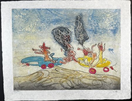 Stich Matta - Les Oh! Tomobiles Plate 5