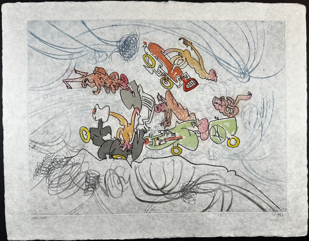 Stich Matta - Les Oh! Tomobiles Plate 6