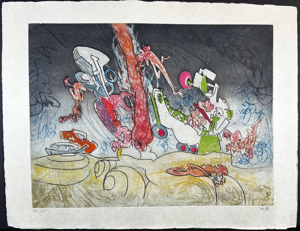 Stich Matta - Les Oh! Tomobiles Plate 7