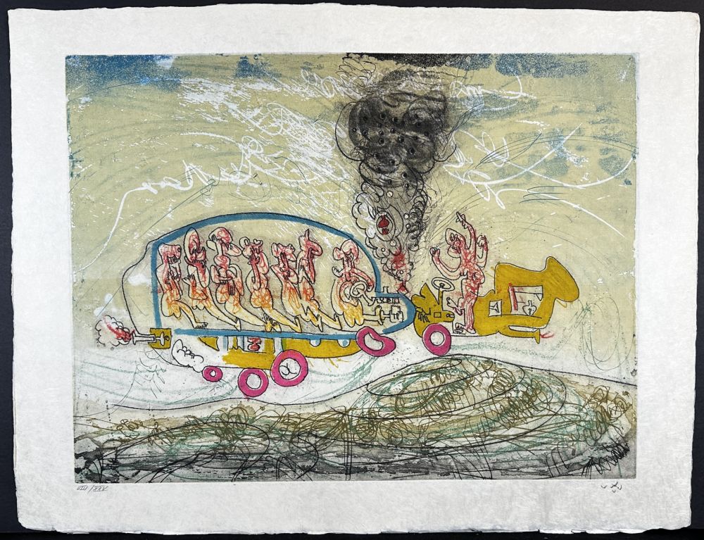 Stich Matta - Les Oh! Tomobiles Plate 8