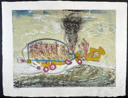 Stich Matta - Les Oh! Tomobiles Plate 8