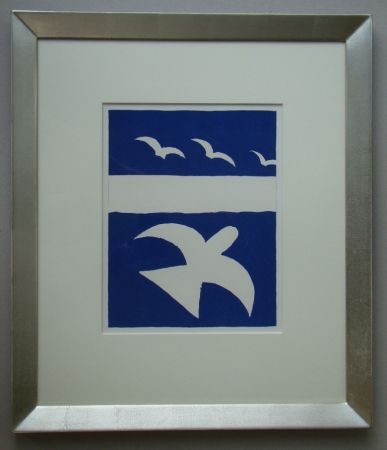 Lithographie Braque - Les Oiseaux