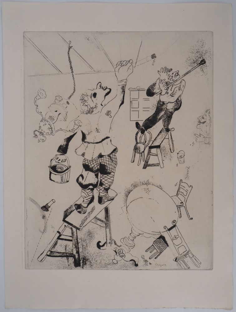 Stich Chagall - Les peintres, 