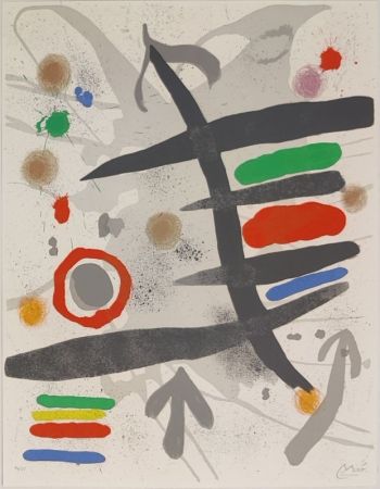 Lithographie Miró - Les Perseides 