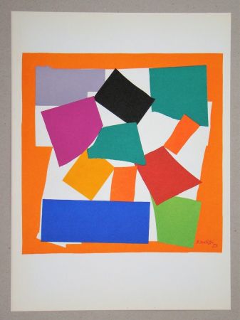 Lithographie Matisse (After) - L'escargot, 1953