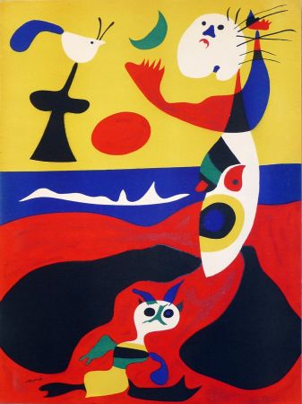 Lithographie Miró - L’Ete (Summer)