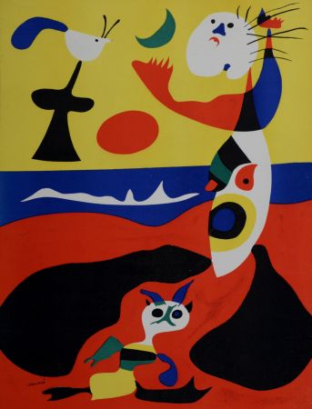 Lithographie Miró - L’Eté, 1938