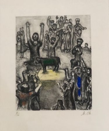 Radierung Und Aquatinta Chagall - LeVeau d' Or