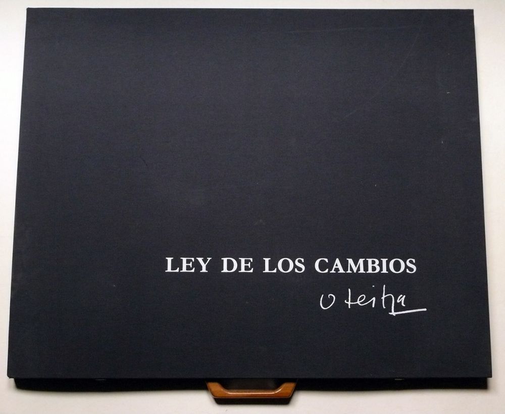 Illustriertes Buch Oteiza - Ley de Cambios