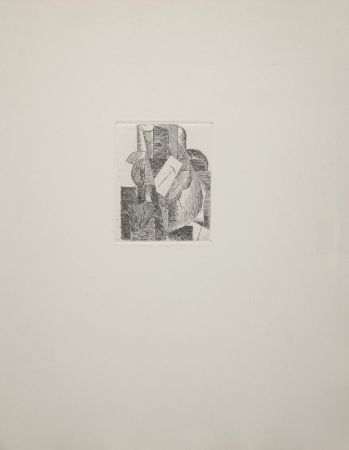 Stich Picasso - L'Homme au chapeau, 1947
