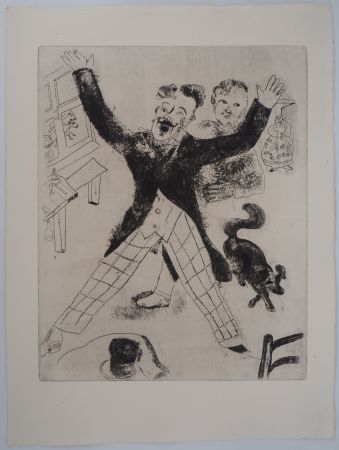 Stich Chagall - L'homme heureux (Nozdriov)
