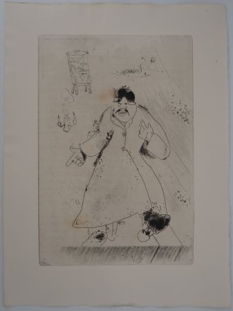 Stich Chagall - L'hôte (L'intendant)