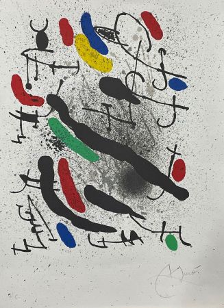 Lithographie Miró - Liberté des libertés 3