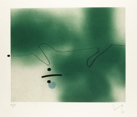 Aquatinta Pasmore - Linear Movement