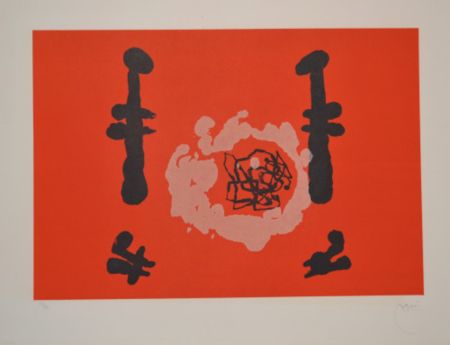 Aquatinta Miró - L'Invention Du Feu - D284