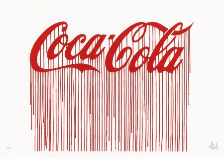 Siebdruck Zevs - Liquidated Coca-Cola