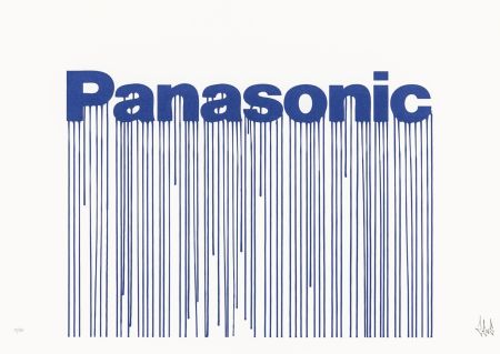 Siebdruck Zevs - Liquidated Panasonic