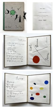 Illustriertes Buch Miró - Lise Hirtz. IL ÉTAIT UNE PETITE PIE. Exemplaire de Georges Hugnet avec double dédicace, signé (1928)