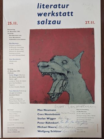 Plakat Neumann - Literatur Werkstatt Salzau