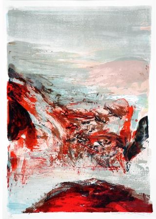 Lithographie Zao - LITHOGRAPH - RUBY & JADE