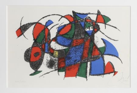 Lithographie Miró - Lithograph III