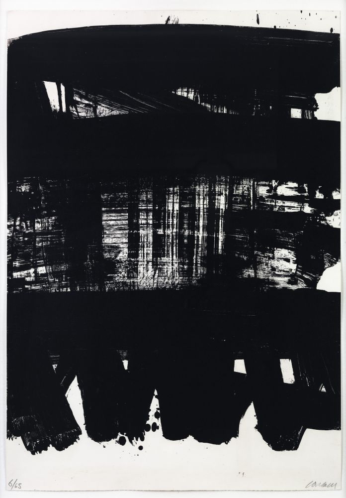 Lithographie Soulages - Lithographie 21