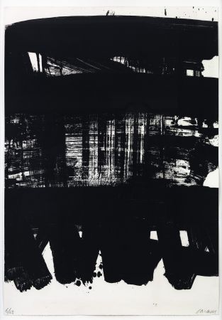 Lithographie Soulages - Lithographie 21