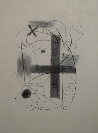 Lithographie Miró - Lithographie II