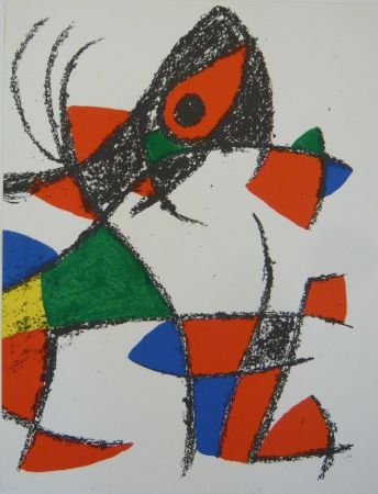 Fotografie Miró - Lithographie II Miro lithographe II