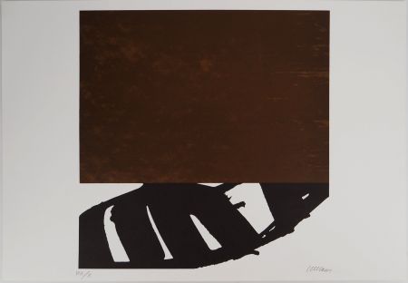 Lithographie Soulages - Lithographie n°43