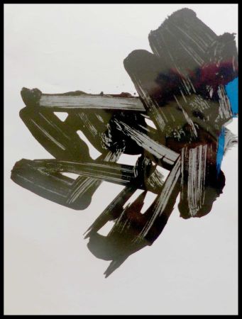 Lithographie Soulages - LITHOGRAPHIE N° 17