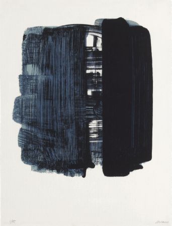 Lithographie Soulages - Lithographie no 33