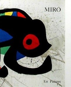 Illustriertes Buch Miró - Lithos - Miró - Queneau 