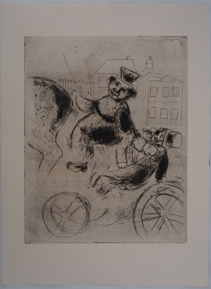Stich Chagall - L'ivrogne (Pavel Ivanovitch est ramené à l'auberge)