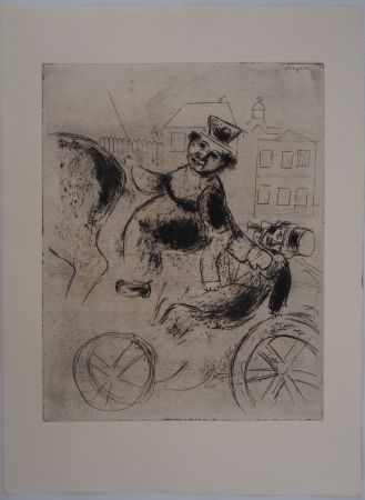 Stich Chagall - L'ivrogne (Pavel Ivanovitch est ramené à l'auberge)