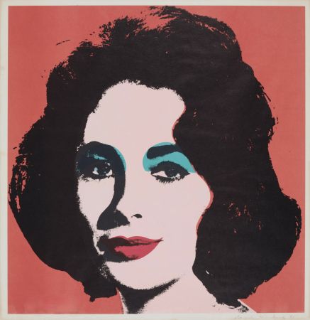 Lithographie Warhol - Liz