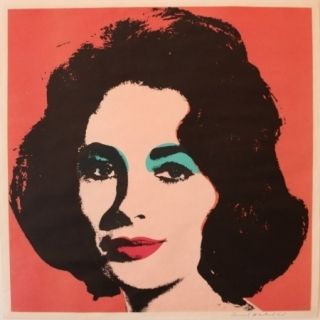 Lithographie Warhol - Liz 7 by Andy Warhol 