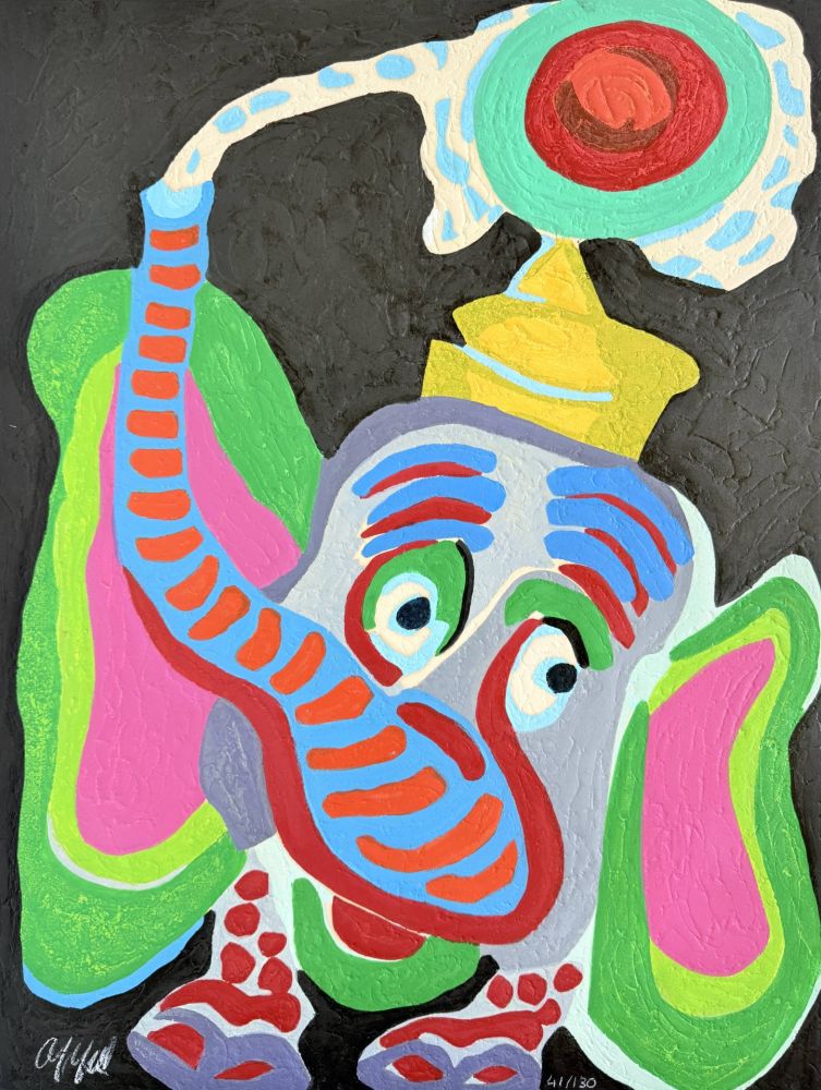 Holzschnitt Appel - L’Oeil du cirque