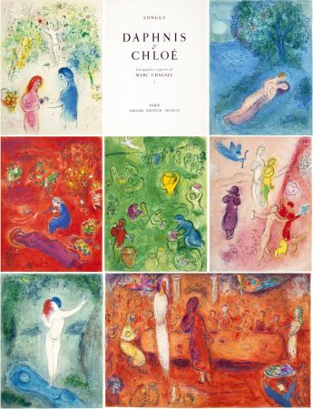 Illustriertes Buch Chagall - Longus. DAPHNIS & CHLOÉ (Paris, Tériade, 1961)