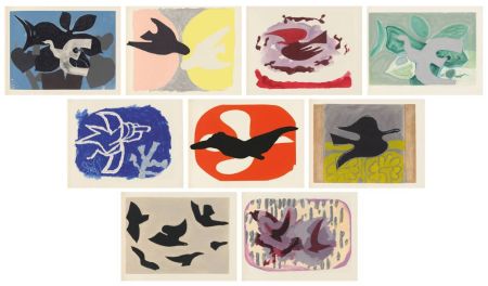 Radierung Und Aquatinta Braque - L'ordre des oiseaux