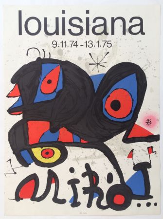 Plakat Miró - Louisiana