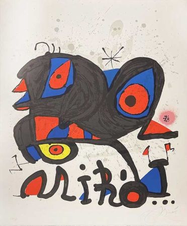 Lithographie Miró - Louisiania