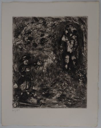 Stich Chagall - L'ours et le jardinier (L'ours et l'amateur de jardins)