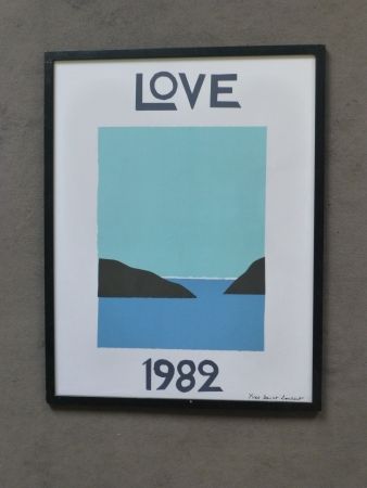 Plakat Saint Laurent - Love 1982