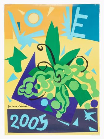 Plakat Saint Laurent - Love 2005