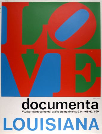 Siebdruck Indiana - LOVE Documenta, 1969