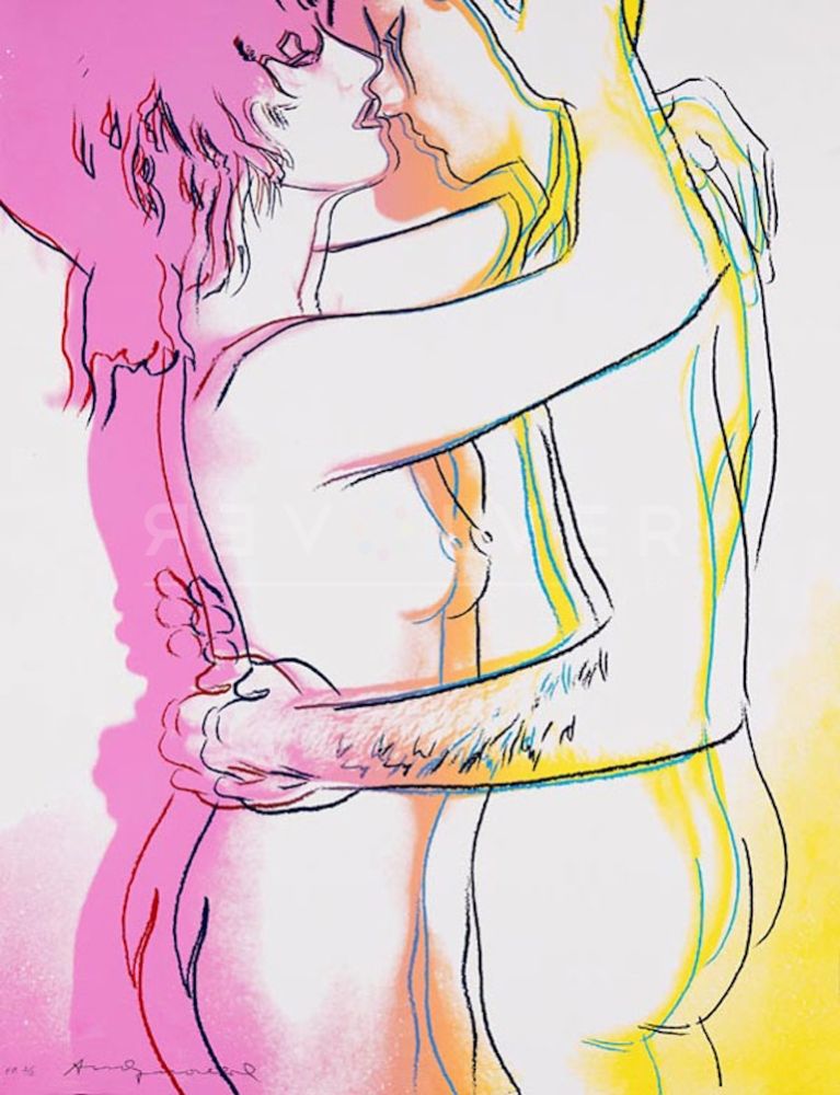 Siebdruck Warhol - Love (FS II.312)
