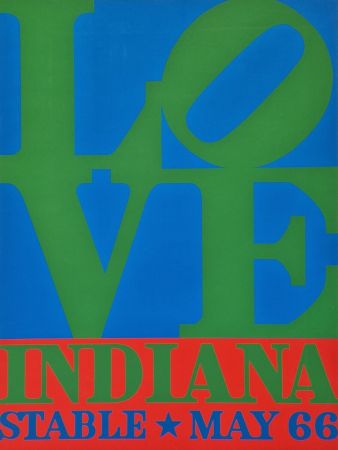 Plakat Indiana - Love. Indiana. Stable May 66