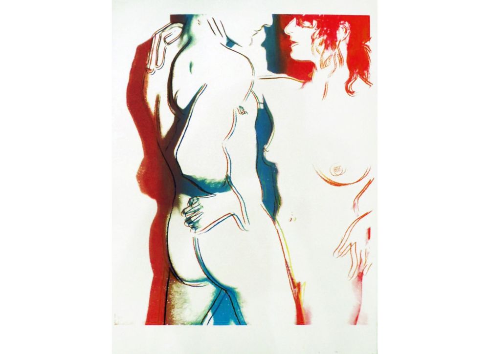 Siebdruck Warhol - Love Variants