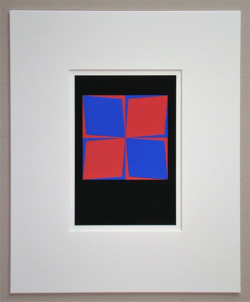 Siebdruck Vasarely - Lozan, 1964